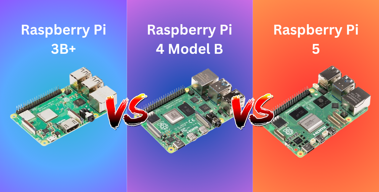 Raspberry Pi 3B+ vs Raspberry Pi 4 vs Raspberry Pi 5: Which Model is Right for You