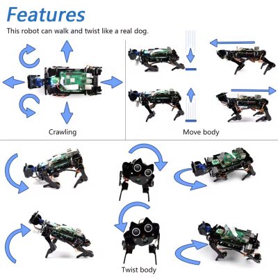 Robot Dog Kit for Raspberry Pi