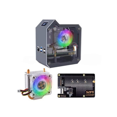 Mini NAS Kit for Raspberry Pi 5 – NVMe & Ice Tower