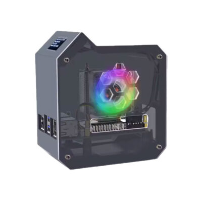 Mini NAS Kit for Raspberry Pi 5 – NVMe & Ice Tower